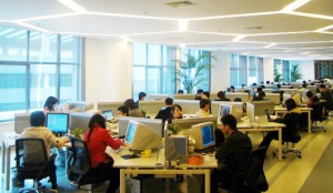 天星软件-苏州园区办公室装修·时尚简约